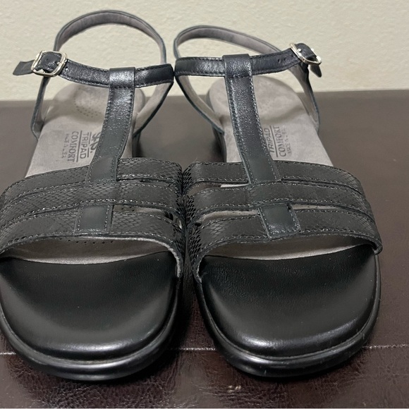 SAS black snake Capri T-Strap Sandal size 10 - Picture 11 of 12